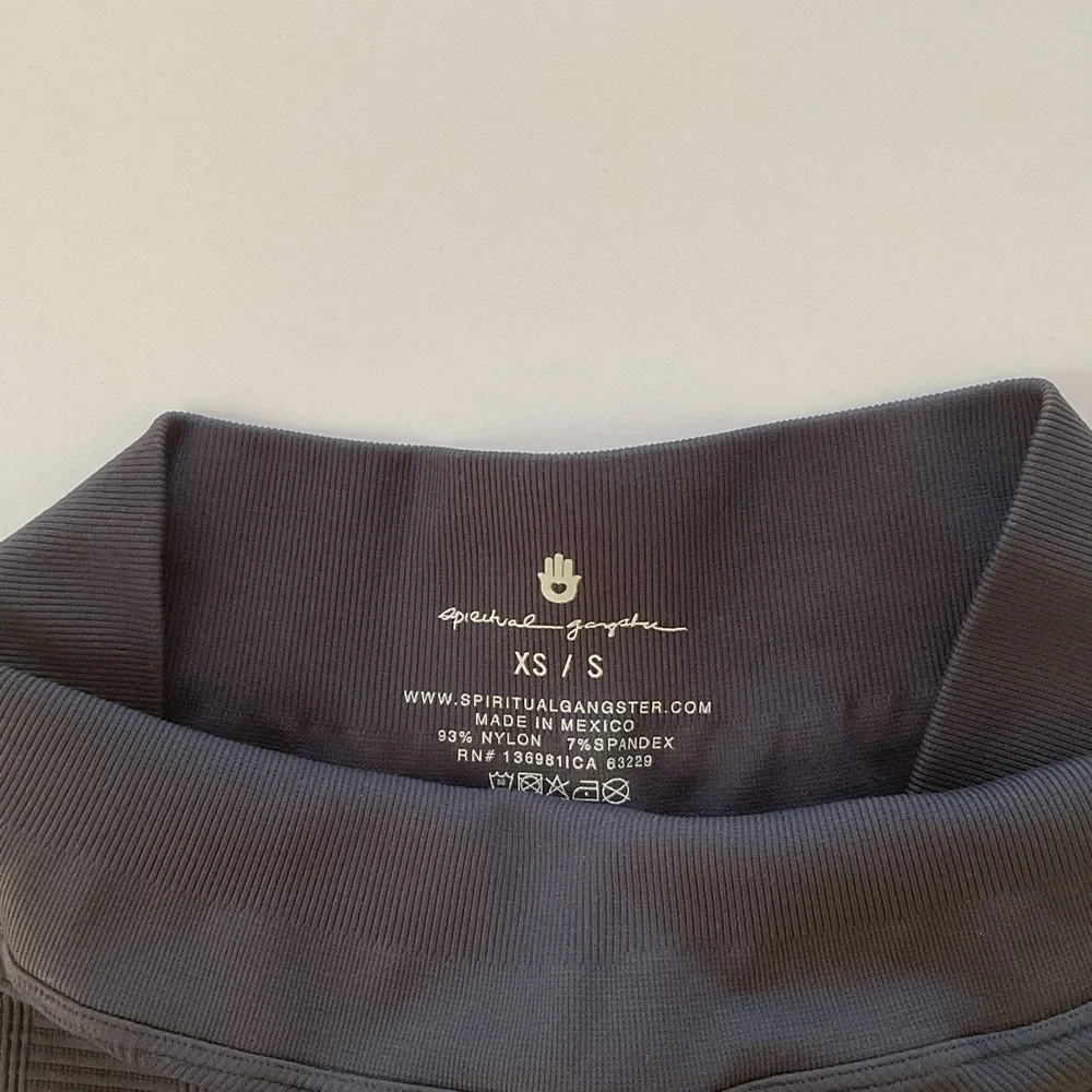 Spiritual Gangster x Soul Cycle Ribbed Seamless Bike Shorts NWT